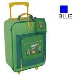 Suitcase Going to Grandmas Blue by Mercury Luggage GG 616 TR B