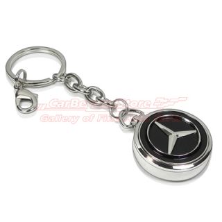 Mercedes Benz Swivel Clock Key Chain Key Ring Official Licensed Free