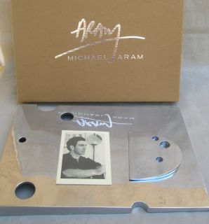 Michael Aram Swiss Cheese Board and Knife