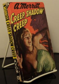 Creep Shadow Creep by A Merritt Avon 117 1947 Early Paperback