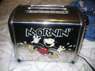 Disney Mickey Mouse Toaster Imprints Mickey Mouse onto Toast