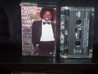 Michael Jackson Off The Wall RARE Aussie Cassette