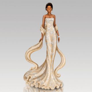 Radiant Beauty Michelle Obama Figurine Bradford