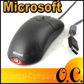 New Microsoft Wheel Optical USB Compatible Mouse ☆black