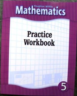 Houghton Mifflin 5th Grade 5 Math Text Mathematics New