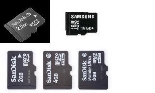 Lot of 50 MicroSD Memory Cards Mixed Brands