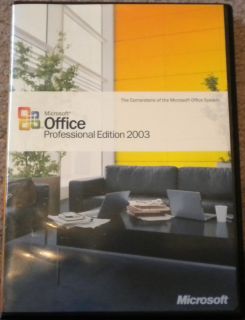 Microsoft Office Profesiional 2003 EXCEL WORD PUBLISHER ACCESS