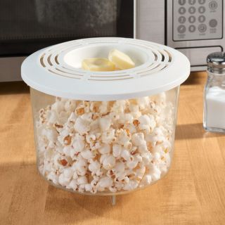 MICROWAVE AIR POPCORN POPPER no oil needed POPS QUICKLY ~NEW ***FREE