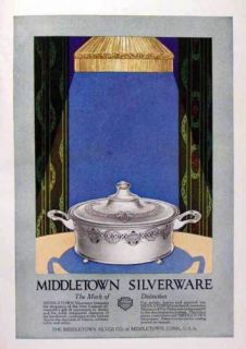1921 Middletown Silver Silverware Ad
