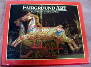 Vintage Carousel Carnival Amusement Park Midway Fairground Art Book