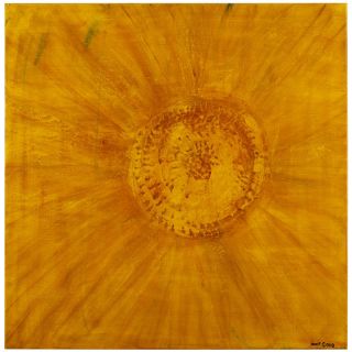 Mikey Teutul Canvas Reproduction Sunflower Painting