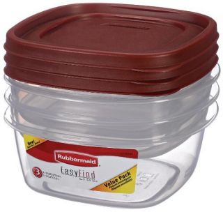 Rubbermaid Plastic Bowls Refridgerator Containers Microwave Safe Food