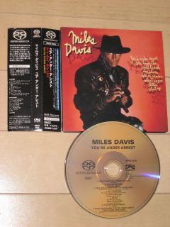 Miles Davis Youre Under Arrest Single Layer SACD Released by Sony