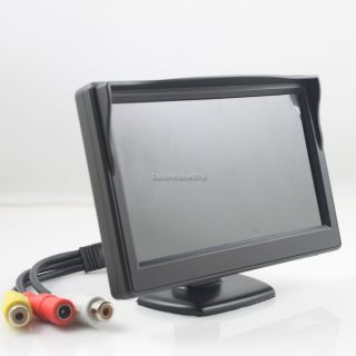 Mini 5 TFT LCD Car Monitor for Rear View Reverse Backup Camera CCTV
