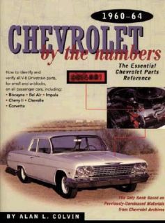 Chevrolet Parts Reference by Alan L. Colvin 1995, Paperback