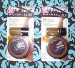 Maybelline Mineral Power Bronzer Shimmer Loose Powder 610 Sunset