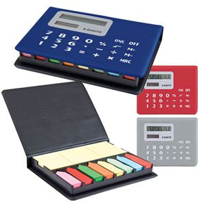 Mini Desk Assistant Calculator Note Pad Post It