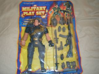 Plastic Army Man Military Playset Moveable Action Figure