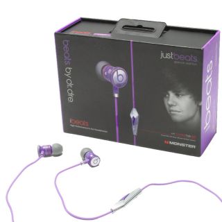 Beats by Dr. Dre iBeats Bieber Limited Edition In Ear only Headphones
