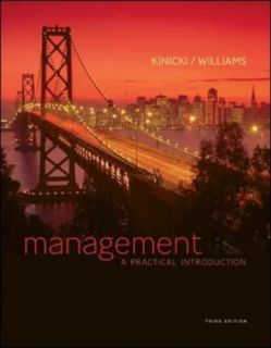 Angelo Kinicki and Brian K. Williams 2007, Paperback, Revised