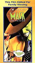 The Mask VHS, 2000, Edited For Family Viewing Slipcase
