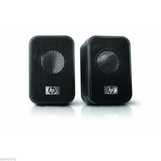 HP Computer Compact Stereo System USB Mini Speakers