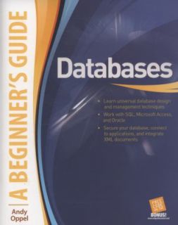 Databases by Andy Oppel and Andrew J. Oppel 2009, Paperback