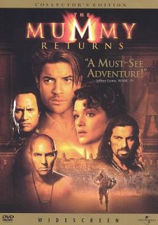 The Mummy Returns DVD, 2011, WS Collectors Edition With Movie Cash