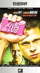 Fight Club VHS, 2002, D VHS D Theater High Definition Video