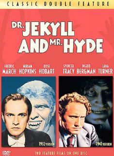 Dr. Jekyll and Mr. Hyde 1932 1941 DVD, 2004, Classic Double Feature