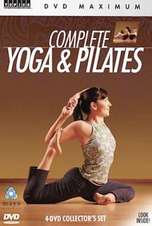 Complete Yoga Pilates DVD, 2006, 4 Disc Set