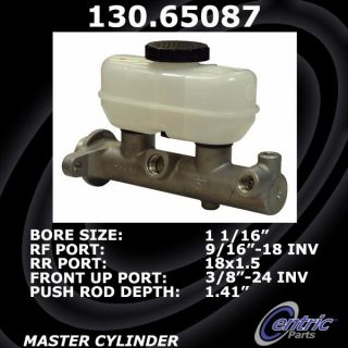 Centric Parts 130.65087 Brake Master Cylinder