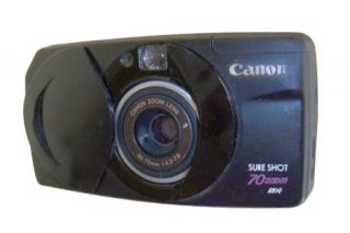 Canon Sure Shot 70 Zoom Date 35mm Point and Shoot Film Camera