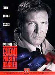 Clear and Present Danger DVD, 1998, Sensormatic