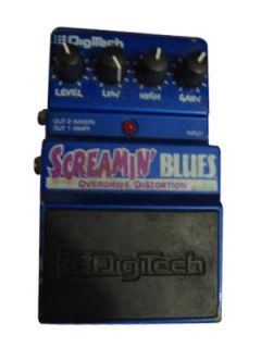 DigiTech Screamin Blues Distortion Guitar Effect Pedal