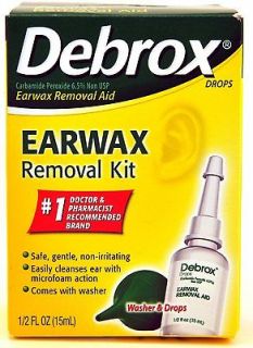 Debrox Drops Earwax Removal Aid Kit   0.5 fl oz