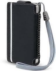 iPod Video 5G 5th Generation Classic Black Leather Holster Case Sleeve
