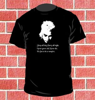 THE LOST BOYS T SHIRT MOVIE VAMPIRE QUOTE DAVID JF98