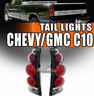 3D Style 88 02 Chevy/GMC C10 C/K 1500 2500 3500 Pickup Blk Altezza