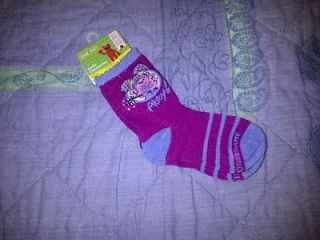 Sesame Street Abby Cadabby Toddler Girls Socks Size 3 5 shoe size 8 11