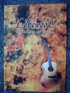 LC55:LAKEWOOD GUITARS CATALOG THE SOUND OF MAGIC