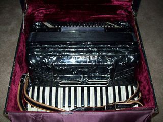 Accordian Absolutely Mint Italian Made Pancordian W/Case