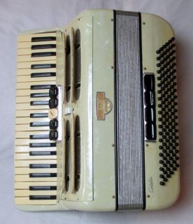 Ampliphonic Coletta Accordion 41 Keys 120 Buttons Hinged Vents