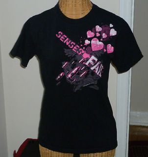 Senses Fail Rock Band Ridgewood, New Jersey T Shirt 2005 Adult Small