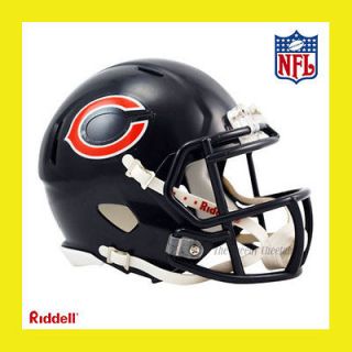 CHICAGO BEARS NFL MINI REVOLUTION SPEED FOOTBALL HELMET by RIDDELL