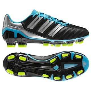 Adidas Adipower Predator TRX FG Black/Silver/B​lue Womens Soccer