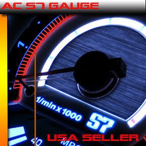 AUTO/MANUAL REVERSE GAUGES Cluster gauge Overlay for 97 00 ACURA CL