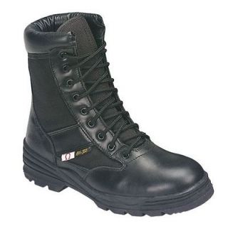 AdTec Mens 9 Swat Military Boot, Black Color, Leather with Cordura