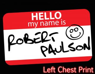 His Name is Robert Paulson / Fight Club inspired t shirt