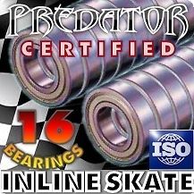 ABEC 7 Quality Certified PREDATOR ABEC7 Inline Skate Ball Bearings 0D3